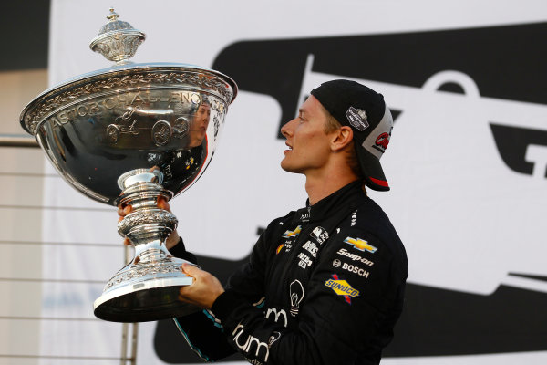 Verizon IndyCar Series
GoPro Grand Prix of Sonoma
Sonoma Raceway, Sonoma, CA USA
Sunday 17 September 2017
Josef Newgarden, Team Penske Chevrolet celebrates with the Astor Cup on the podium
World Copyright: Phillip Abbott
LAT Images
ref: Digital Image abbott_sonoma_0917_10405 Verizon IndyCar Series
GoPro Grand Prix of Sonoma
Sonoma Raceway, Sonoma, CA USA
Sunday 17 September 2017
Josef Newgarden, Team Penske Chevrolet celebrates with the Astor Cup on the podium
World Copyright: Phillip Abbott
LAT Images
ref: Digital Image abbott_sonoma_0917_10405
