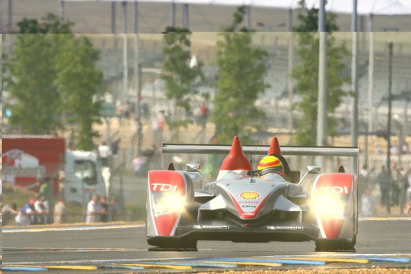 2007 Le Mans Test Day
2nd and 3rd June 2007.
Le Mans, France.
Sunday Test Day
Frank Biela (DEU)/Emanuele Pirro (ITA)/Marco Werner (DEU) (no 1 Audi R10 TDI) action.
World Copyright: Kevin Wood/LAT Photographic.
ref: Digital Image IMG_2028 2007 Le Mans Test Day
2nd and 3rd June 2007.
Le Mans, France.
Sunday Test Day
Frank Biela (DEU)/Emanuele Pirro (ITA)/Marco Werner (DEU) (no 1 Audi R10 TDI) action.
World Copyright: Kevin Wood/LAT Photographic.
ref: Digital Image IMG_2028