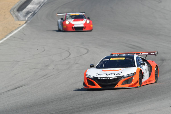 Pirelli World Challenge
Intercontinental GT Challenge California 8 Hours
Mazda Raceway Laguna Seca
Monterey, CA USA
Thursday 12 October 2017
Ryan Eversley, Tom Dyer, Dane Cameron, Acura NSX GT3, GT3 Overall
World Copyright: Richard Dole
LAT Images
ref: Digital Image RD_PWCLS17_003