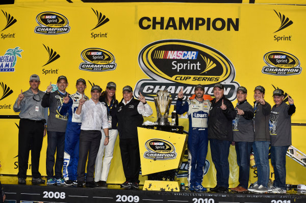 18-20 November, 2016, Homestead, Florida USA
Jimmie Johnson Championship Victory Lane Celebrations
© 2016, Nigel Kinrade
LAT Photo USA 18-20 November, 2016, Homestead, Florida USA
Jimmie Johnson Championship Victory Lane Celebrations
© 2016, Nigel Kinrade
LAT Photo USA