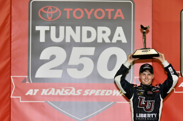5-6 May, 2016, Kansas City, Kansas USA
William Byron celebrates his win in Victory Lane
? 2016, Nigel Kinrade
LAT Photo USA 5-6 May, 2016, Kansas City, Kansas USA
William Byron celebrates his win in Victory Lane
? 2016, Nigel Kinrade
LAT Photo USA