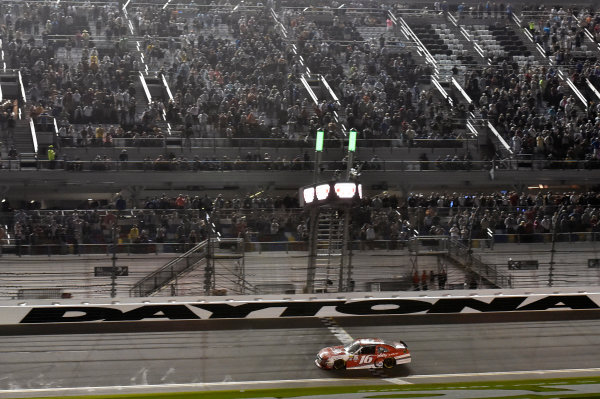 2017 Xfinity - Powershares QQQ 300
Daytona International Speedway, Daytona Beach, FL USA
Saturday 25 February 2017
Ryan Reed takes the checkered flag and the win
World Copyright: Nigel Kinrade/LAT Images
ref: Digital Image _DSC6923