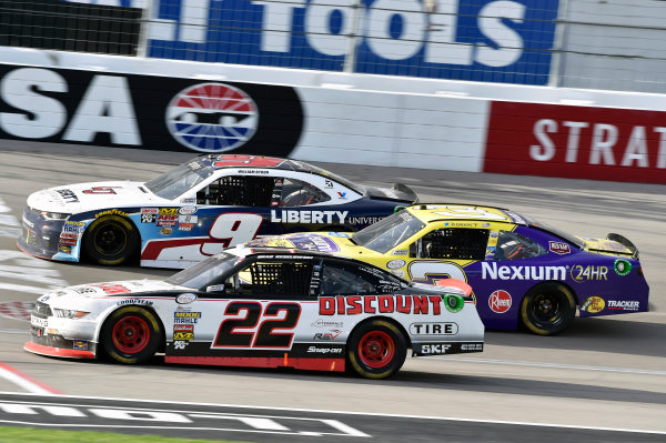 2017 NASCAR Xfinity Series - Boyd Gaming 300
Las Vegas Motor Speedway - Las Vegas, NV USA
Saturday 11 March 2017
Brad Keselowski, Ty Dillon and William Byron
World Copyright: Nigel Kinrade/LAT Images
ref: Digital Image 17LAS1nk06076