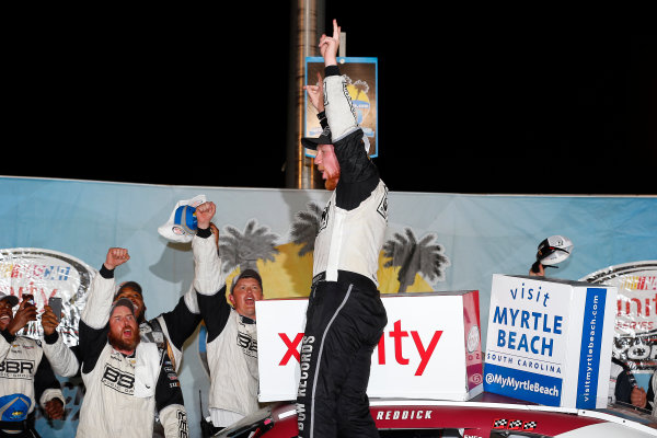 NASCAR XFINITY Series
VisitMyrtleBeach.com 300
Kentucky Speedway
Sparta, KY USA
Saturday 23 September 2017
Tyler Reddick, BBR/Jason Aldean Chevrolet Camaro celebrates in victory lane
World Copyright: Russell LaBounty
LAT Images NASCAR XFINITY Series
VisitMyrtleBeach.com 300
Kentucky Speedway
Sparta, KY USA
Saturday 23 September 2017
Tyler Reddick, BBR/Jason Aldean Chevrolet Camaro celebrates in victory lane
World Copyright: Russell LaBounty
LAT Images