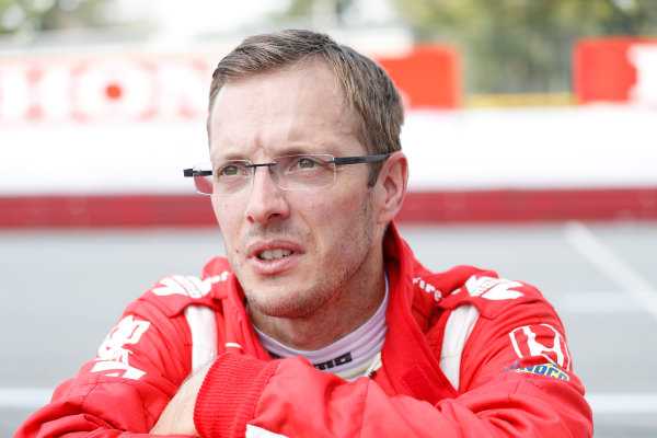 Verizon IndyCar Series
Honda Indy 200 at Mid-Ohio
Mid-Ohio Sports Car Course, Lexington, OH USA
Monday 31 July 2017
Sebastien Bourdais tests his Honda IndyCar for the first time since his major crash at the Indy 500
World Copyright: Michael L. Levitt
LAT Images