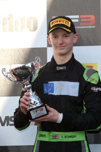 2016 BRDC British Formula 3 Championship,
Snetterton, Norfolk. 27th - 28th March 2016.
Toby Sowery (GBR) Lanan Racing BRDC F3.
World Copyright: Ebrey / LAT Photographic.