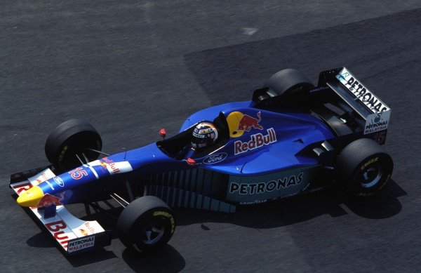 Heinz-Harald Frentzen, Sauber C15 Ford.