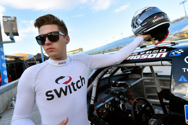 NASCAR Camping World Truck Series
Ford EcoBoost 200
Homestead-Miami Speedway, Homestead, FL USA
Friday 17 November 2017
Noah Gragson, Switch Toyota Tundra
World Copyright: Nigel Kinrade
LAT Images NASCAR Camping World Truck Series
Ford EcoBoost 200
Homestead-Miami Speedway, Homestead, FL USA
Friday 17 November 2017
Noah Gragson, Switch Toyota Tundra
World Copyright: Nigel Kinrade
LAT Images