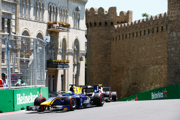 Baku City Circuit, Baku, Azerbaijan.
Saturday 24 June 2017.
Oliver Rowland (GBR, DAMS) 
World Copyright: Hone/LAT Images
ref: Digital Image _ONY9617