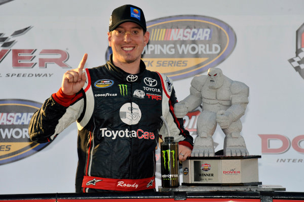 30-31 May 2013, Dover, Delaware USA
Kyle Busch celebrates his win in Victory Lane
©2013, Nigel Kinrade
LAT Photo USA 30-31 May 2013, Dover, Delaware USA
Kyle Busch celebrates his win in Victory Lane
©2013, Nigel Kinrade
LAT Photo USA