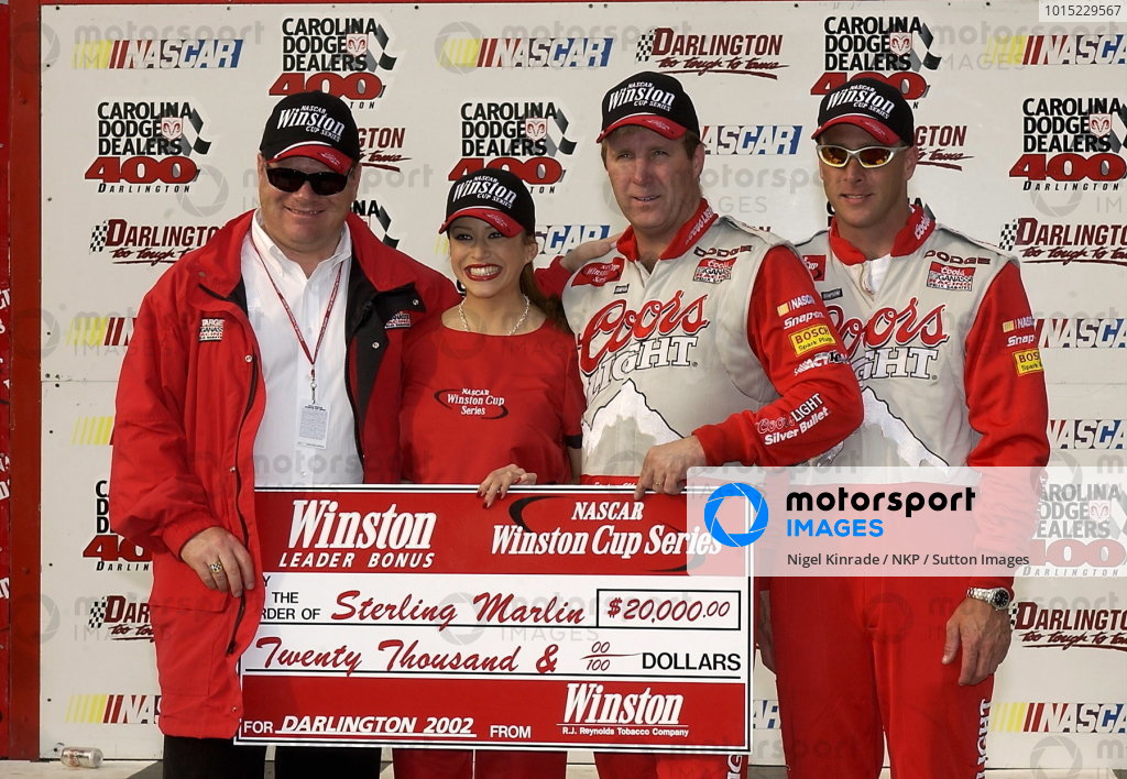 03/17/02. NASCAR Winston Cup Series, Round 5 of 36. Sterling Marlin ...