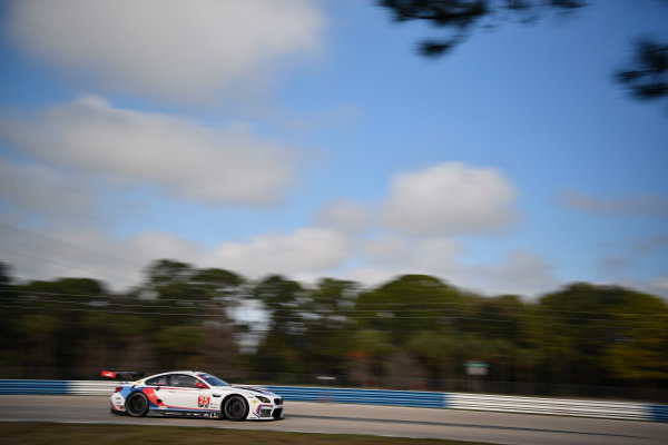 2017 WeatherTech SportsCar Championship - IMSA February Test
Sebring International Raceway, Sebring, FL USA
Thursday 23 February 2017
25, BMW, BMW M6, GTLM, Bill Auberlen, Alexander Sims, Kuno Wittmer
World Copyright: Richard Dole/LAT Images

ref: Digital Image RD_2_17_56