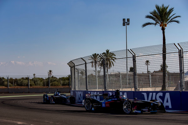 2016/2017 FIA Formula E Championship.
Marrakesh ePrix, Circuit International Automobile Moulay El Hassan, Marrakesh, Morocco.
Friday 11 November 2016.
Stephane Sarrazin (FRA), Venturi, Spark-Venturi, Venturi VM200-FE-02. 
Photo: Zak Mauger/LAT/Formula E
ref: Digital Image _X0W5161