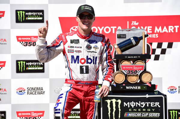 Monster Energy NASCAR Cup Series
Toyota/Save Mart 350
Sonoma Raceway, Sonoma, CA USA
Sunday 25 June 2017
Kevin Harvick, Stewart-Haas Racing, Mobil 1 Ford Fusion wins Sonoma.
World Copyright: Rusty Jarrett
LAT Images Monster Energy NASCAR Cup Series
Toyota/Save Mart 350
Sonoma Raceway, Sonoma, CA USA
Sunday 25 June 2017
Kevin Harvick, Stewart-Haas Racing, Mobil 1 Ford Fusion wins Sonoma.
World Copyright: Rusty Jarrett
LAT Images