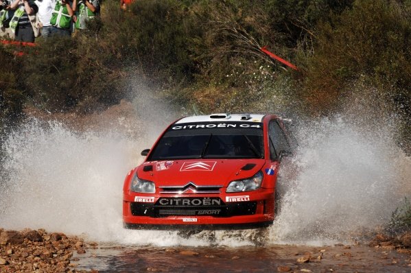 FIA World Rally Championship, Rd 6.
May 15-18, 2008
Rally d'Italia Sardegna, Olbia, Sardinia, Italy
Day Three, Sunday May 18, 2008.
Conrad Rautenbach (ZWE) on Stage 14.
DIGITAL IMAGE
FIA World Rally Championship, Rd6, Rally d'Italia Sardegna, Sardinia, Italy, Day Three, Sunday 18 May 2008. FIA World Rally Championship, Rd 6.
May 15-18, 2008
Rally d'Italia Sardegna, Olbia, Sardinia, Italy
Day Three, Sunday May 18, 2008.
Conrad Rautenbach (ZWE) on Stage 14.
DIGITAL IMAGE
FIA World Rally Championship, Rd6, Rally d'Italia Sardegna, Sardinia, Italy, Day Three, Sunday 18 May 2008.