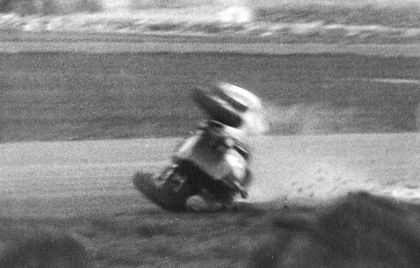 Silverstone, Great Britain.
14 May 1949.
John Bolster (ERA B-type) crashes out of the race. Although he recovered from the back injuries he had sustained he did not race seriously again.
Published-Autocar 20/5/1949 p468.
World Copyright - LAT Photographic