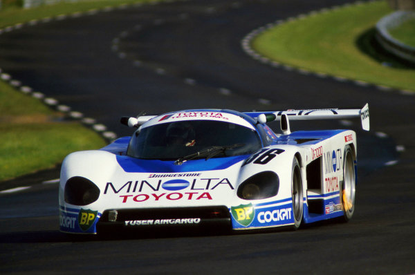 Alan Jones (AUS) / Eje Elgh (SWE) / Geoff Lees (GBR) Toyota 87C.
Le Mans 24 Hours, Le Mans, France, La Sarthe 14 June 1987.