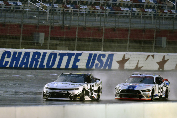 #16: A.J. Allmendinger, Kaulig Racing, Chevrolet Camaro Ellsworth Advisors and #98: Chase Briscoe, Stewart-Haas Racing, Ford Mustang Ford Performance Racing School #16: A.J. Allmendinger, Kaulig Racing, Chevrolet Camaro Ellsworth Advisors and #98: Chase Briscoe, Stewart-Haas Racing, Ford Mustang Ford Performance Racing School
