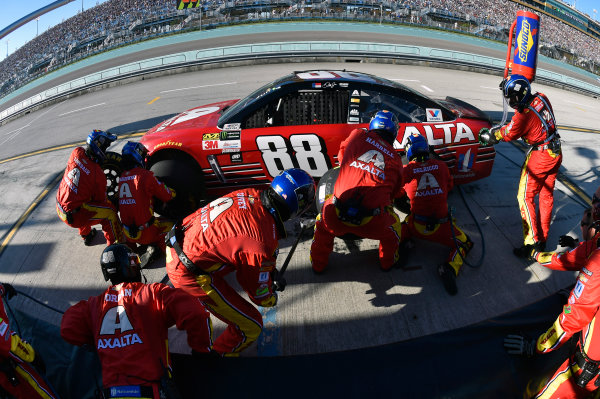 Monster Energy NASCAR Cup Series
Ford EcoBoost 400
Homestead-Miami Speedway, Homestead, FL USA
Sunday 19 November 2017
Dale Earnhardt Jr, Hendrick Motorsports, Axalta Chevrolet SS
World Copyright: Nigel Kinrade
LAT Images Monster Energy NASCAR Cup Series
Ford EcoBoost 400
Homestead-Miami Speedway, Homestead, FL USA
Sunday 19 November 2017
Dale Earnhardt Jr, Hendrick Motorsports, Axalta Chevrolet SS
World Copyright: Nigel Kinrade
LAT Images