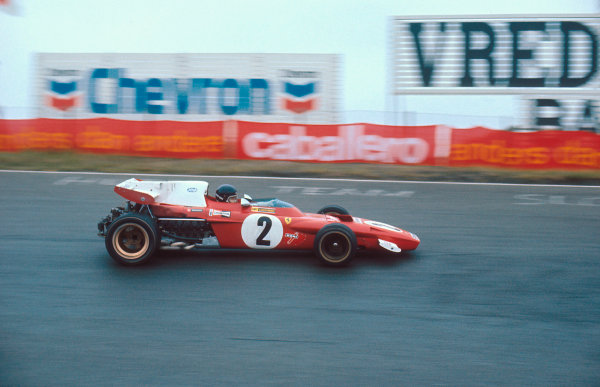 1971 Dutch Grand Prix.
Zandvoort, Holland.
18-20 June 1971.
Jacky Ickx (Ferrari 312B2) 1st position.
Ref-71 HOL 06.
World Copyright - LAT Photographic



