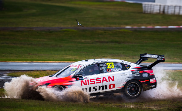 2017 Supercars Championship Round 5. 
Winton SuperSprint, Winton Raceway, Victoria, Australia.
Friday May 19th to Sunday May 21st 2017.
Michael Caruso drives the #23 Nissan Motorsport Nissan Altima.
World Copyright: Daniel Kalisz/LAT Images
Ref: Digital Image 190517_VASCR5_DKIMG_3309.JPG