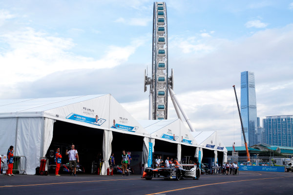FIA Formula E Hong Kong e-Prix.
First Practice Session.
Jerome D'Ambrosio (BEL), Dragon Racing, Spark-Penske, Penske 701-EV.
Hong Kong Harbour, Hong Kong, Asia.
Sunday 9 October 2016.
Photo: Adam Warner / FE / LAT
ref: Digital Image _L5R7363
FIA Formula E Hong Kong e-Prix.
First Practice Session.
Jerome D'Ambrosio (BEL), Dragon Racing, Spark-Penske, Penske 701-EV.
Hong Kong Harbour, Hong Kong, Asia.
Sunday 9 October 2016.
Photo: Adam Warner / FE / LAT
ref: Digital Image _L5R7363