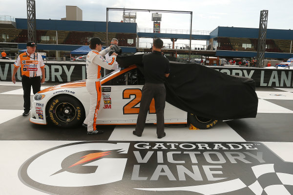 Monster Energy NASCAR Cup Series
FireKeepers Casino 400
Michigan International Speedway, Brooklyn, MI USA
Friday 16 June 2017
Ryan Blaney, Wood Brothers Racing, Omnicraft Auto Parts Ford Fusion
World Copyright: Brett Moist 
LAT Images