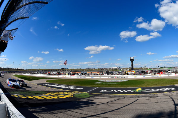 NASCAR XFINITY Series
U.S. Cellular 250
Iowa Speedway, Newton, IA USA
Saturday 29 July 2017
Ryan Preece, MoHawk Northeast Inc. Toyota Camry drives under the checkered flag to win
World Copyright: Russell LaBounty
LAT Images NASCAR XFINITY Series
U.S. Cellular 250
Iowa Speedway, Newton, IA USA
Saturday 29 July 2017
Ryan Preece, MoHawk Northeast Inc. Toyota Camry drives under the checkered flag to win
World Copyright: Russell LaBounty
LAT Images