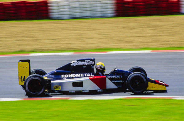 Andrea Chiesa, Fondmetal GR01 Ford.