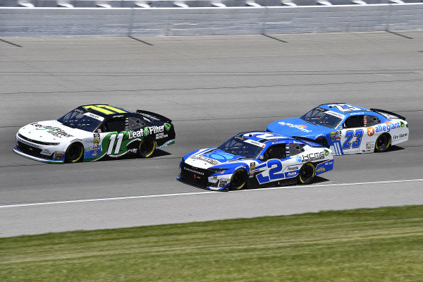 #11: Justin Haley, Kaulig Racing, Chevrolet Camaro LeafFilter Gutter Protection, #2: Tyler Reddick, Richard Childress Racing, Chevrolet Camaro KC Motorgroup, and #23: John Hunter Nemechek, GMS Racing, Chevrolet Camaro Fire Alarm Services, INC #11: Justin Haley, Kaulig Racing, Chevrolet Camaro LeafFilter Gutter Protection, #2: Tyler Reddick, Richard Childress Racing, Chevrolet Camaro KC Motorgroup, and #23: John Hunter Nemechek, GMS Racing, Chevrolet Camaro Fire Alarm Services, INC