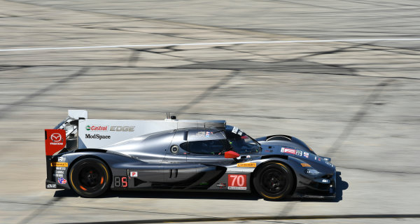 2017 IMSA WeatherTech SportsCar Championship
Mobil 1 Twelve Hours of Sebring
Sebring International Raceway, Sebring, FL USA
Thursday 16 March 2017
70, Mazda DPi, P, Tom Long, Joel Miller, Marino Franchitti
World Copyright: Richard Dole/LAT Images
ref: Digital Image RD_217_SEB35