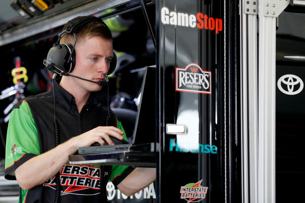 2017 NASCAR Xfinity Series - Boyd Gaming 300
Las Vegas Motor Speedway - Las Vegas, NV USA
Friday 10 March 2017
Daniel Suarez, Interstate Batteries Toyota Camry Crew Member
World Copyright: Matthew T. Thacker/LAT Images
ref: Digital Image 17LAS1mt1182