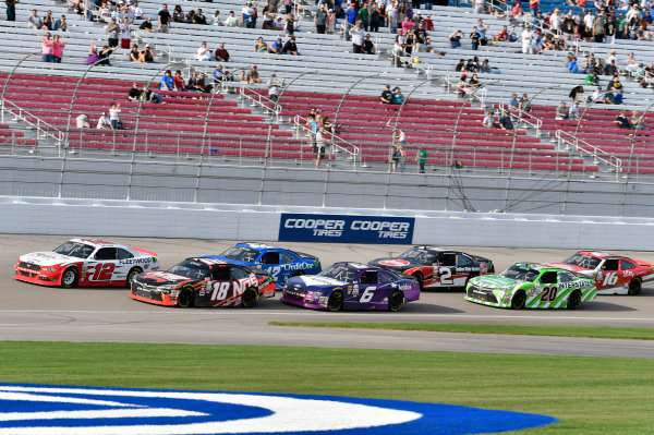 2017 NASCAR Xfinity Series - Boyd Gaming 300
Las Vegas Motor Speedway - Las Vegas, NV USA
Saturday 11 March 2017
Joey Logano and Kyle Busch, NOS Energy Drink Toyota Camry
World Copyright: Nigel Kinrade/LAT Images
ref: Digital Image 17LAS1nk05925