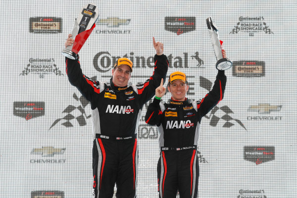 IMSA Continental Tire SportsCar Challenge
Road America 120
Road America, Elkhart Lake, WI USA
Saturday 5 August 2017
59, Ford, Ford Mustang, GS, Dean Martin, Jack Roush Jr, podium
World Copyright: Michael L. Levitt
LAT Images