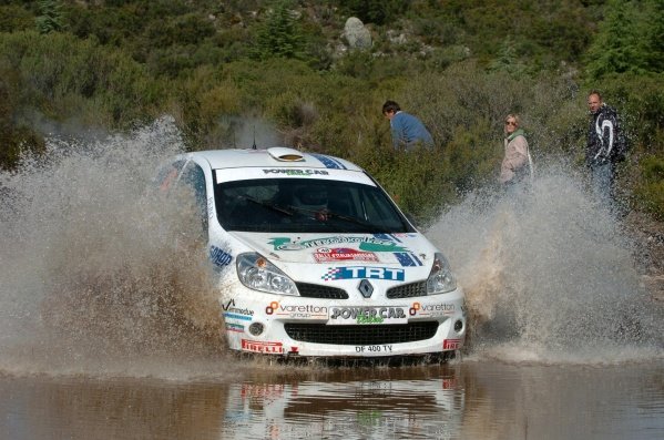 FIA World Rally Championship, Rd 6.
May 15-18, 2008
Rally d'Italia Sardegna, Olbia, Sardinia, Italy
Day Three, Sunday May 18, 2008.
Alessandro Bettega (ITA) on Stage 14.
JWRC.
DIGITAL IMAGE
FIA World Rally Championship, Rd6, Rally d'Italia Sardegna, Sardinia, Italy, Day Three, Sunday 18 May 2008.