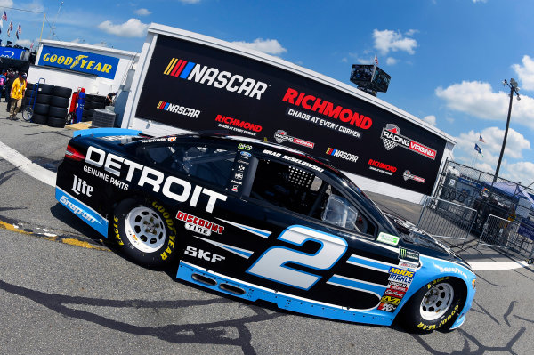 Monster Energy NASCAR Cup Series
Toyota Owners 400
Richmond International Raceway, Richmond, VA USA
Friday 28 April 2017
Brad Keselowski, Team Penske, Detroit Genuine Parts Ford Fusion
World Copyright: Nigel Kinrade
LAT Images
ref: Digital Image 17RIC1nk00582 Monster Energy NASCAR Cup Series
Toyota Owners 400
Richmond International Raceway, Richmond, VA USA
Friday 28 April 2017
Brad Keselowski, Team Penske, Detroit Genuine Parts Ford Fusion
World Copyright: Nigel Kinrade
LAT Images
ref: Digital Image 17RIC1nk00582