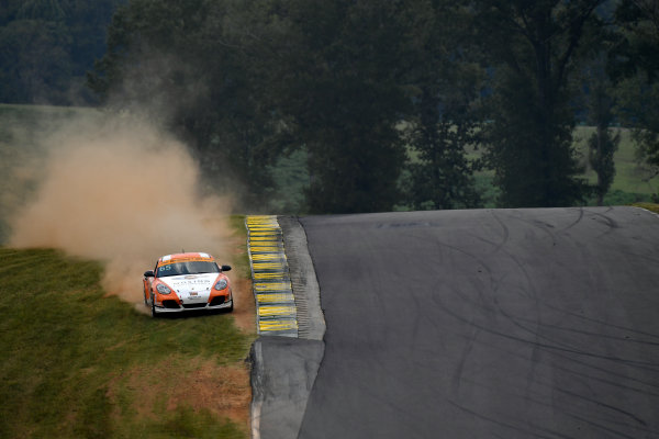 IMSA Continental Tire SportsCar Challenge
Biscuitville Grand Prix
Virginia International Raceway, Alton, VA USA
Saturday 26 August 2017
65, Porsche, Porsche Cayman, ST, Tim Probert, Brent Mosing off track
World Copyright: Scott R LePage
LAT Images