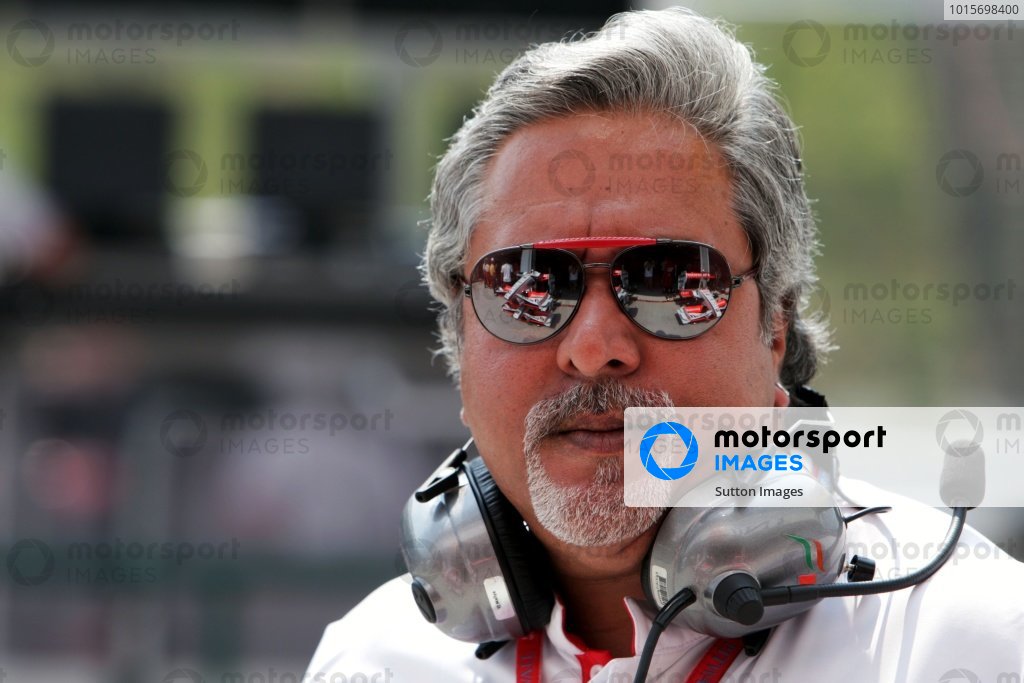 Dr. Vijay Mallya (IND) Force India F1 Team Owner. Formula One World ...