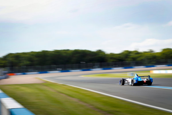 FIA Formula E Season 3 Testing - Day Two.
Donington Park Racecourse, Derby, United Kingdom.
Antonio Felix da Costa, MS Amlin Andretti.
Wednesday 24 August 2016.
Photo: Adam Warner / LAT / FE.
ref: Digital Image _L5R0651
