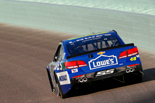 Monster Energy NASCAR Cup Series
Ford EcoBoost 400
Homestead-Miami Speedway, Homestead, FL USA
Sunday 19 November 2017
Jimmie Johnson, Hendrick Motorsports, Lowe's Chevrolet SS
World Copyright: Russell LaBounty
LAT Images Monster Energy NASCAR Cup Series
Ford EcoBoost 400
Homestead-Miami Speedway, Homestead, FL USA
Sunday 19 November 2017
Jimmie Johnson, Hendrick Motorsports, Lowe's Chevrolet SS
World Copyright: Russell LaBounty
LAT Images