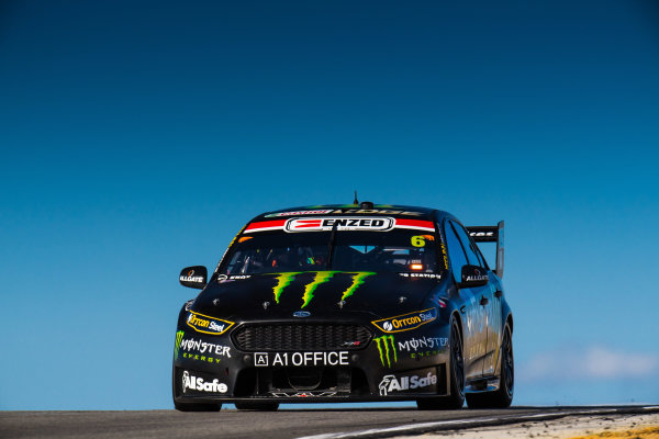 2017 Supercars Championship Round 4.
Perth SuperSprint, Barbagallo Raceway, Western Australia, Australia.
Friday May 5th to Sunday May 7th 2017.
Cameron Waters drives the #6 Monster Energy Ford Falcon FGX.
World Copyright: Daniel Kalisz/LAT Images
Ref: Digital Image 050517_VASCR4_DKIMG_1541.JPG 2017 Supercars Championship Round 4.
Perth SuperSprint, Barbagallo Raceway, Western Australia, Australia.
Friday May 5th to Sunday May 7th 2017.
Cameron Waters drives the #6 Monster Energy Ford Falcon FGX.
World Copyright: Daniel Kalisz/LAT Images
Ref: Digital Image 050517_VASCR4_DKIMG_1541.JPG