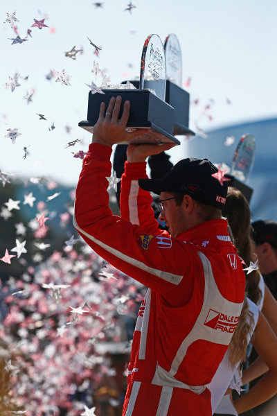 2017 Verizon IndyCar Series
Toyota Grand Prix of Long Beach
Streets of Long Beach, CA USA
Sunday 9 April 2017
Sebastien Bourdais celebrates on the podium
World Copyright: Phillip Abbott/LAT Images
ref: Digital Image lat_abbott_lbgp_0417_15039 2017 Verizon IndyCar Series
Toyota Grand Prix of Long Beach
Streets of Long Beach, CA USA
Sunday 9 April 2017
Sebastien Bourdais celebrates on the podium
World Copyright: Phillip Abbott/LAT Images
ref: Digital Image lat_abbott_lbgp_0417_15039