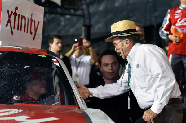 2017 Xfinity - Powershares QQQ 300
Daytona International Speedway, Daytona Beach, FL USA
Saturday 25 February 2017
Ryan Reed celebrates his win in Victory Lane with Jack Roush
World Copyright: Nigel Kinrade/LAT Images
ref: Digital Image _DSC6967