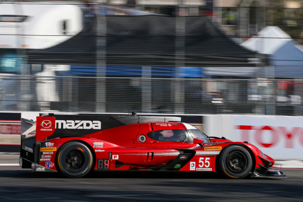 2017 IMSA WeatherTech SportsCar Championship
BUBBA burger Sports Car Grand Prix at Long Beach
Streets of Long Beach, CA USA
Friday 7 April 2017
55, Mazda DPi, P, Tristan Nunez, Jonathan Bomarito
World Copyright: Jake Galstad/LAT Images 2017 IMSA WeatherTech SportsCar Championship
BUBBA burger Sports Car Grand Prix at Long Beach
Streets of Long Beach, CA USA
Friday 7 April 2017
55, Mazda DPi, P, Tristan Nunez, Jonathan Bomarito
World Copyright: Jake Galstad/LAT Images