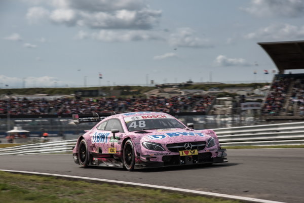 2017 DTM Round 6 
Circuit Zandvoort, Zandvoort, Netherlands
Sunday 20 August 2017.
Edoardo Mortara, Mercedes-AMG Team HWA, Mercedes-AMG C63 DTM
World Copyright: Mario Bartkowiak/LAT Images
ref: Digital Image 2017-08-20_DTM_Zandvoort_R2_0368