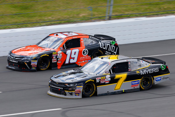 NASCAR XFINITY Series
Pocono Green 250
Pocono Raceway, Long Pond, PA USA
Saturday 10 June 2017
Matt Tifft, Tunity Toyota Camry and Justin Allgaier, Allan Myers Chevrolet Camaro
World Copyright: Russell LaBounty
LAT Images
ref: Digital Image 17POC1rl_03638 NASCAR XFINITY Series
Pocono Green 250
Pocono Raceway, Long Pond, PA USA
Saturday 10 June 2017
Matt Tifft, Tunity Toyota Camry and Justin Allgaier, Allan Myers Chevrolet Camaro
World Copyright: Russell LaBounty
LAT Images
ref: Digital Image 17POC1rl_03638
