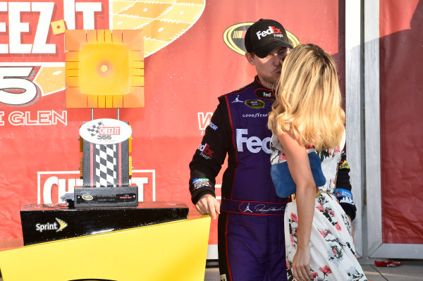 5-7 August, 2016, Watkins Glen, New York USA
Denny Hamlin, FedEx Freight Toyota Camry (11), celebrates in victory lane.
©2016, JohnHarrelson / LAT Photo USA 5-7 August, 2016, Watkins Glen, New York USA
Denny Hamlin, FedEx Freight Toyota Camry (11), celebrates in victory lane.
©2016, JohnHarrelson / LAT Photo USA
