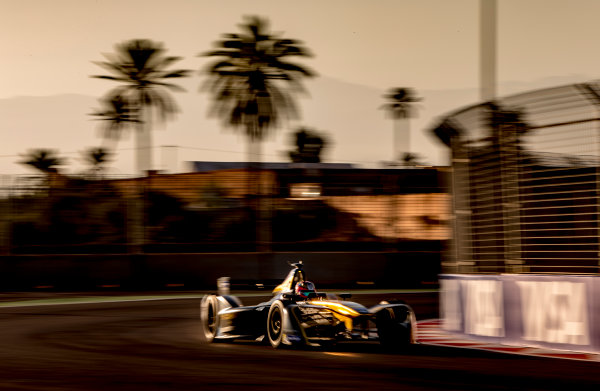 2016/2017 FIA Formula E Championship.
Marrakesh ePrix, Circuit International Automobile Moulay El Hassan, Marrakesh, Morocco.
Saturday 12 November 2016.
Jean-Eric Vergne (FRA), Techeetah, Spark-Renault, Renault Z.E 16.
Photo: Zak Mauger/Jaguar Racing
ref: Digital Image _X0W5469 2016/2017 FIA Formula E Championship.
Marrakesh ePrix, Circuit International Automobile Moulay El Hassan, Marrakesh, Morocco.
Saturday 12 November 2016.
Jean-Eric Vergne (FRA), Techeetah, Spark-Renault, Renault Z.E 16.
Photo: Zak Mauger/Jaguar Racing
ref: Digital Image _X0W5469