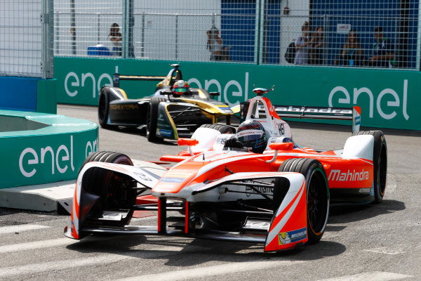 2016/2017 FIA Formula E Championship.
Round 9 - New York City ePrix, Brooklyn, New York, USA.
Saturday 15 July 2017.
Nick Heidfeld (GER), Mahindra Racing, Spark-Mahindra, Mahindra M3ELECTRO.
Photo: Alastair Staley/LAT/Formula E
ref: Digital Image _R3I9556