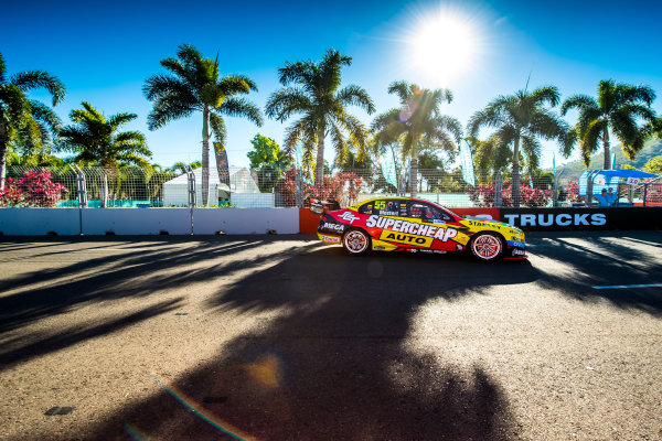 2017 Supercars Championship Round 7.
Townsville 400, Reid Park, Townsville, Queensland, Australia.
Friday 7th July to Sunday 9th July 2017.
Chaz Mostert drives the #55 Supercheap Auto Racing Ford Falcon FGX.
World Copyright: Daniel Kalisz/ LAT Images
Ref: Digital Image 070717_VASCR7_DKIMG_1898.jpg 2017 Supercars Championship Round 7.
Townsville 400, Reid Park, Townsville, Queensland, Australia.
Friday 7th July to Sunday 9th July 2017.
Chaz Mostert drives the #55 Supercheap Auto Racing Ford Falcon FGX.
World Copyright: Daniel Kalisz/ LAT Images
Ref: Digital Image 070717_VASCR7_DKIMG_1898.jpg